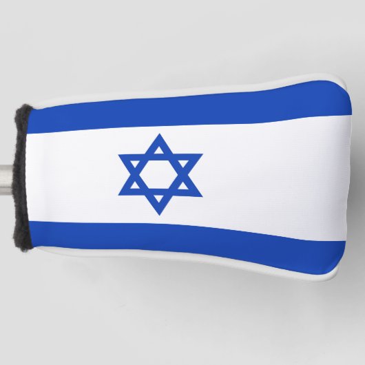 Israel-Flagge Golf Headcover (Vorderseite)