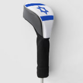 Israel-Flagge Golf Headcover (angewinkelt)