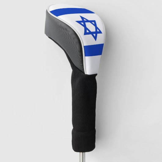 Israel-Flagge Golf Headcover (angewinkelt)