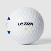 Israel-Flagge Golfball (Logo)