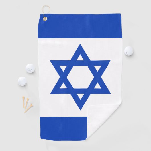 Israel-Flagge Golfhandtuch (Insitu)