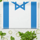 Israel-Flagge Handtuch (Gefaltet)