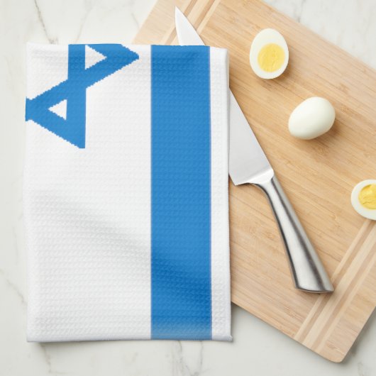 Israel-Flagge Handtuch (Viertel Falte)