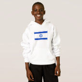 Israel-Flagge Hoodie (Vorne ganz)