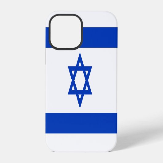 Israel-Flagge iPhone Hülle (Rückseite)