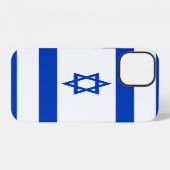 Israel-Flagge iPhone Hülle (Rückseite (Horizontal))