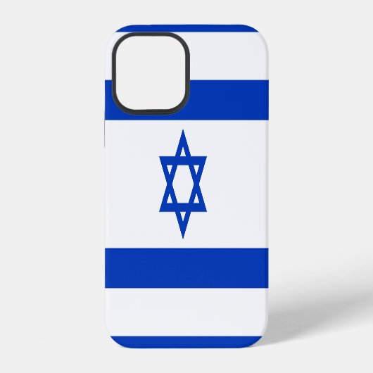 Israel-Flagge iPhone Hülle (Rückseite)