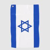 Israel Flagge & Israel Golfurlaub /Sport Golfhandtuch (Vorderseite)