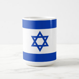 Israel-Flagge Kaffeetasse