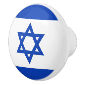 Israel-Flagge Keramikknauf (Rechts)