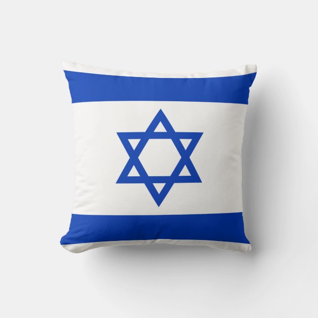 Israel-Flagge Kissen (Vorderseite)