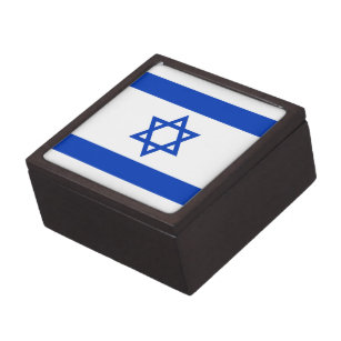 Israel-Flagge Kiste