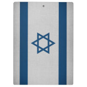 Israel-Flagge Klemmbrett (Rückseite)