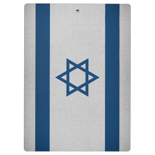 Israel-Flagge Klemmbrett (Rückseite)