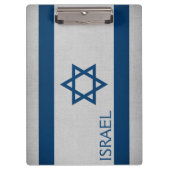 Israel-Flagge Klemmbrett (Vorderseite)