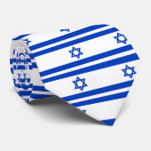 Israel-Flagge Krawatte (Gerollt)