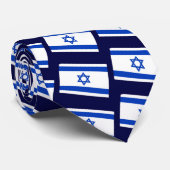 Israel-Flagge Krawatte (Gerollt)