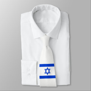 Israel-Flagge Krawatte