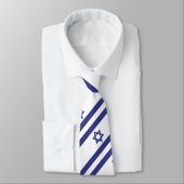 Israel-Flagge Krawatte (Gebunden)