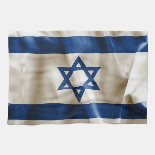 Israel-Flagge Küchentuch (Horizontal)