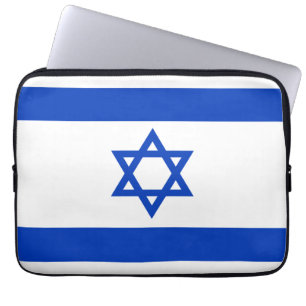 Israel-Flagge Laptopschutzhülle