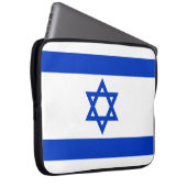 Israel-Flagge Laptopschutzhülle (Vorne Rechts)