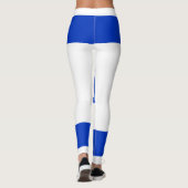 Israel-Flagge Leggings (Rückseite)