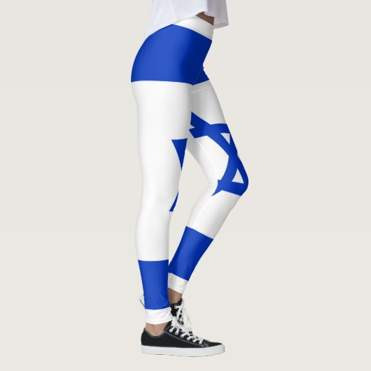 Israel-Flagge Leggings (Rechts)