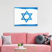 Israel-Flagge Leinwanddruck (Insitu (Wohnzimmer))