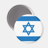 Israel-Flagge Magnet (Vorderseite/Rückseite)