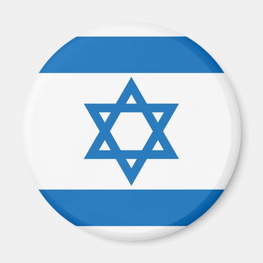 Israel-Flagge Magnet (Vorne)