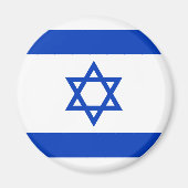 Israel-Flagge Magnet (Vorne)