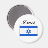 Israel-Flagge Magnet (Vorderseite/Rückseite)