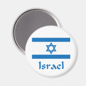Israel-Flagge Magnet (Vorderseite/Rückseite)