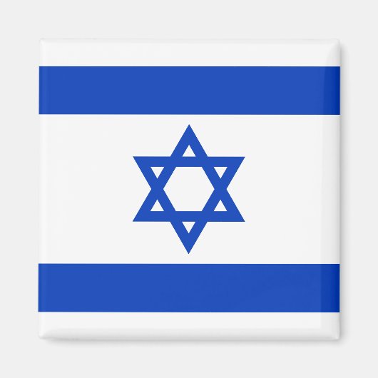 Israel-Flagge Magnet (Vorne)