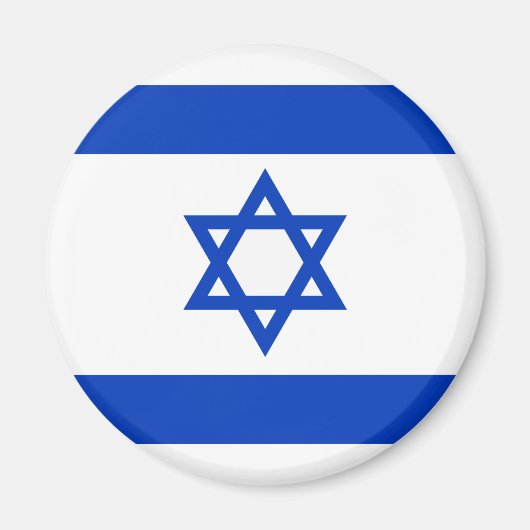 Israel-Flagge Magnet (Vorne)