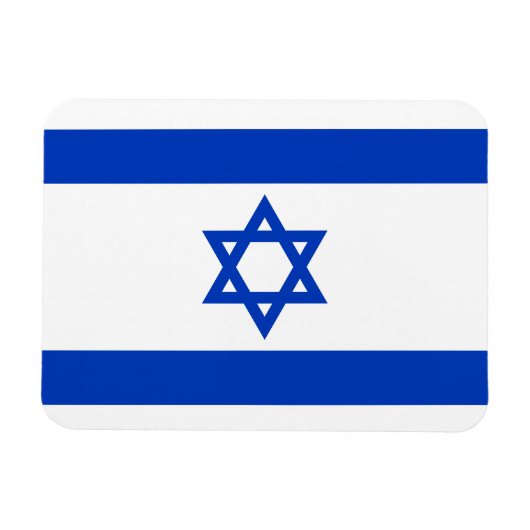 Israel-Flagge Magnet (Horizontal)