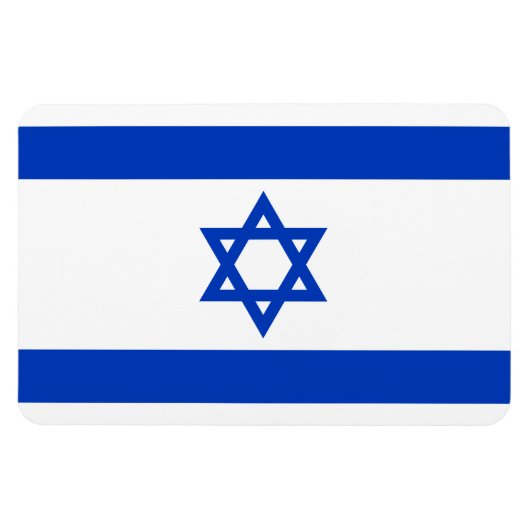 Israel-Flagge Magnet (Horizontal)