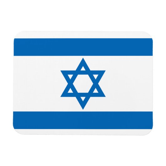 Israel-Flagge Magnet (Horizontal)