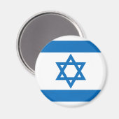 Israel-Flagge Magnet (Vorderseite/Rückseite)