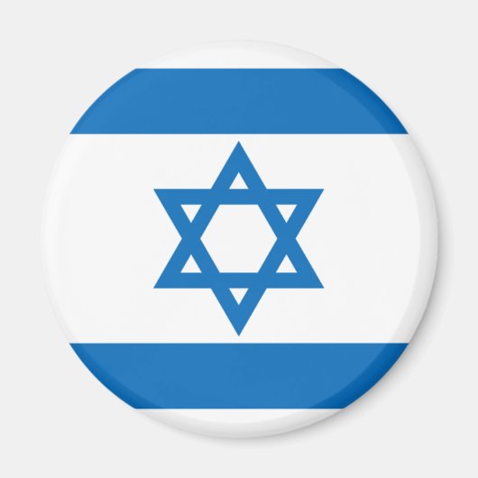 Israel-Flagge Magnet (Vorne)