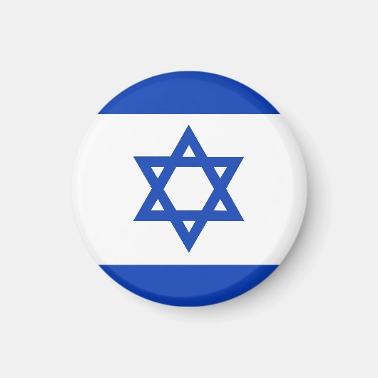 Israel-Flagge Magnet (Vorne)