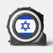 Israel-Flagge Maßband (Vorderseite)