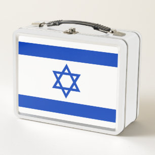 Israel-Flagge Metall Brotdose