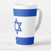 Israel-Flagge Milchtasse (Rechte Ecke)