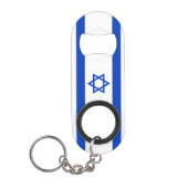 Israel-Flagge Mini Flaschenöffner (Vorderseite)