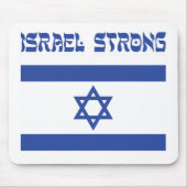 Israel-Flagge Mousepad (Vorne)