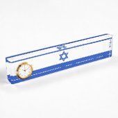 Israel-Flagge Namensplakette