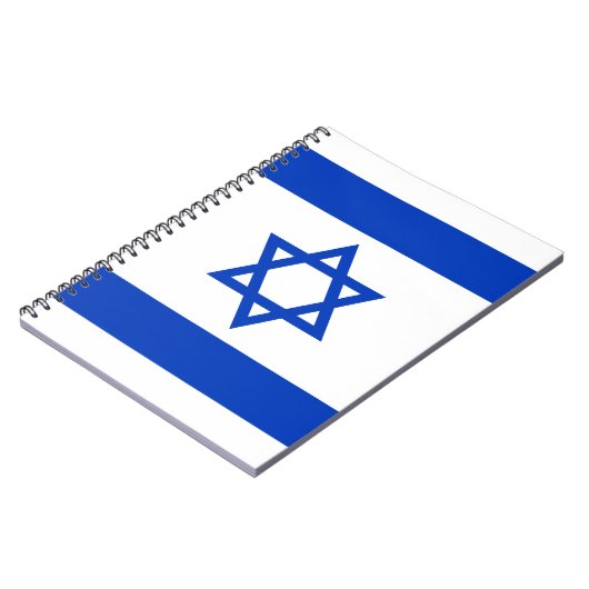 Israel-Flagge Notizblock (Linke Seite)