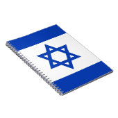 Israel-Flagge Notizblock (Rechte Seite)